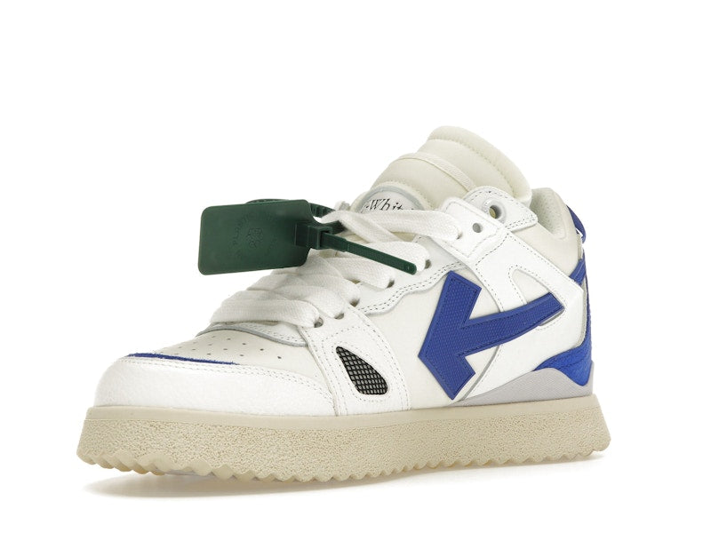 OFF-WHITE Sponge Mid Top White Blue
