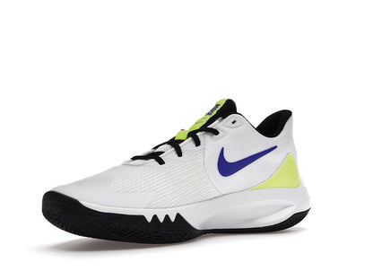 Nike Precision 5 White Barely Volt