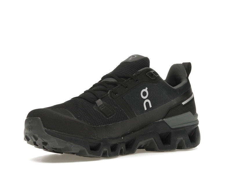 On Running Cloudwander Waterproof Black Eclipse