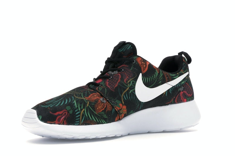 Nike Roshe Run Floral Print Total Orange