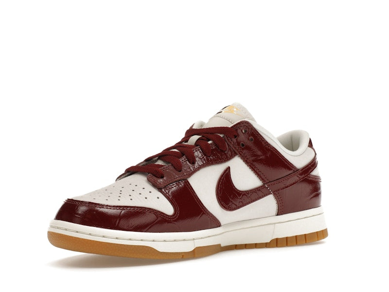 Nike Dunk Low LX Dark Team Red Croc (Women's)