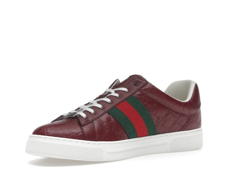 Gucci Ace Web Red Rosso Ancora