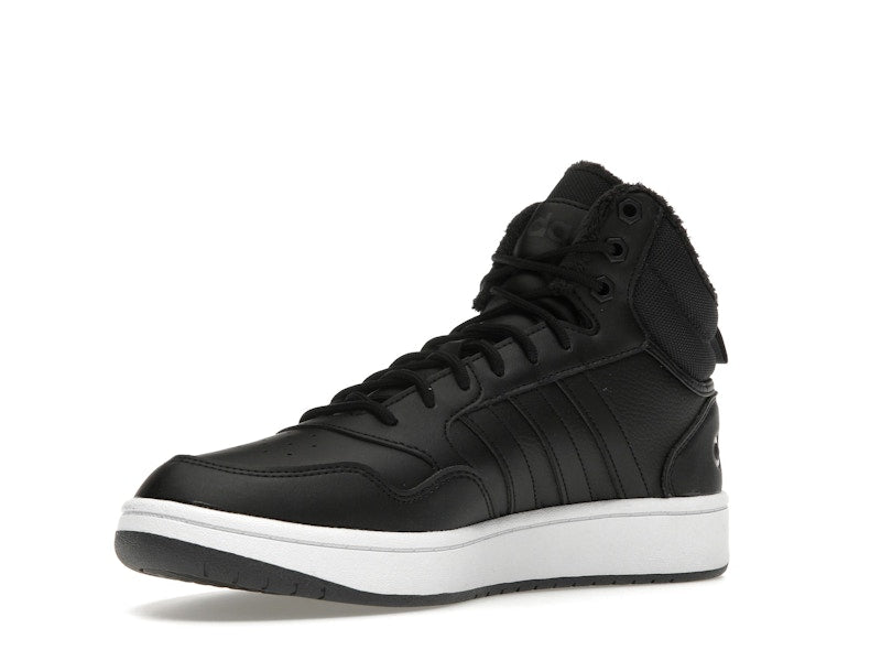 adidas Hoops 3.0 Mid Classic Fur Lining Winterized Core Black Cloud White