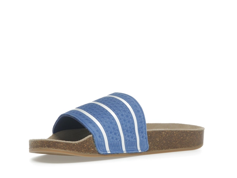 adidas Adilette Slides Royal Blue Core White Gum