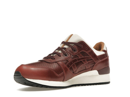 ASICS Gel-Lyte III Packer Shoes x J. Crew Oxblood Leather
