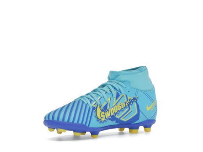 Nike Mercurial Superfly 9 Club KM FG/MG Baltic Blue White (GS)