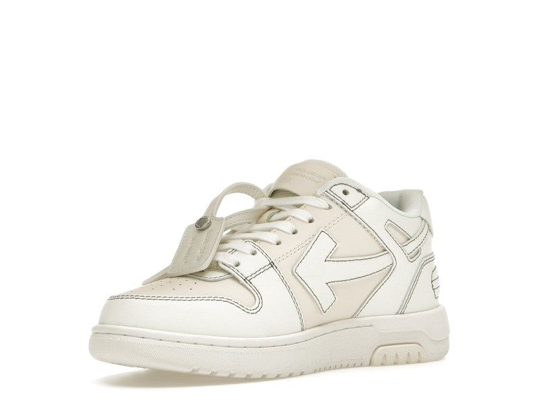 OFF-WHITE Out Of Office OOO Low Tops Cream White (Women's)