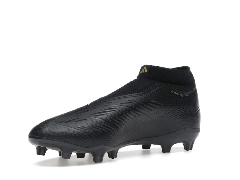 adidas Predator League Laceless FG Core Black Carbon Gold Metallic