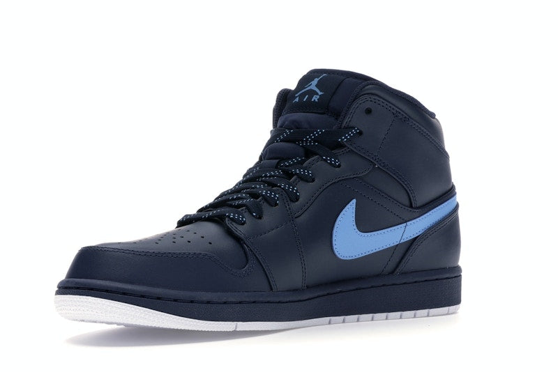 Jordan 1 Retro Mid Obsidian University Blue