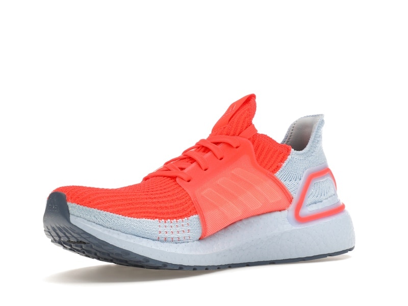 adidas Ultra Boost 19 Solar Red Glow Blue