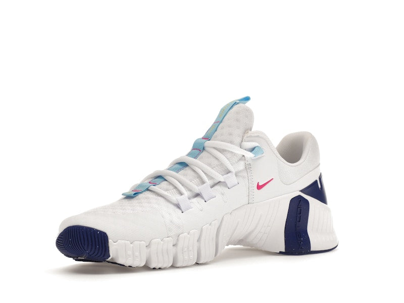 Nike Free Metcon 5 White Aquarius Blue