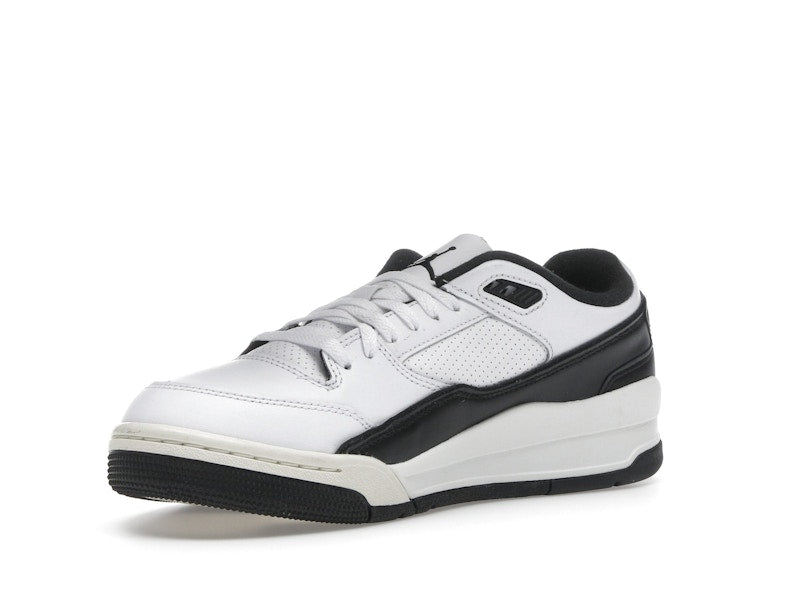 Jordan Flight Court White Black Sail