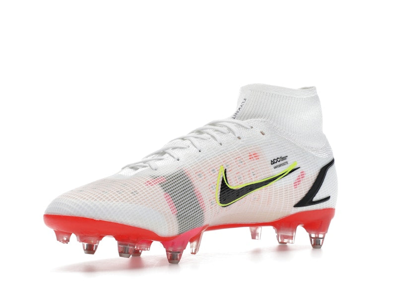 Nike Mercurial Superfly 8 Elite SG-Pro AC White Pink Blast