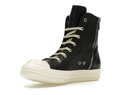 Rick Owens Lido High Sneaks Black Milk