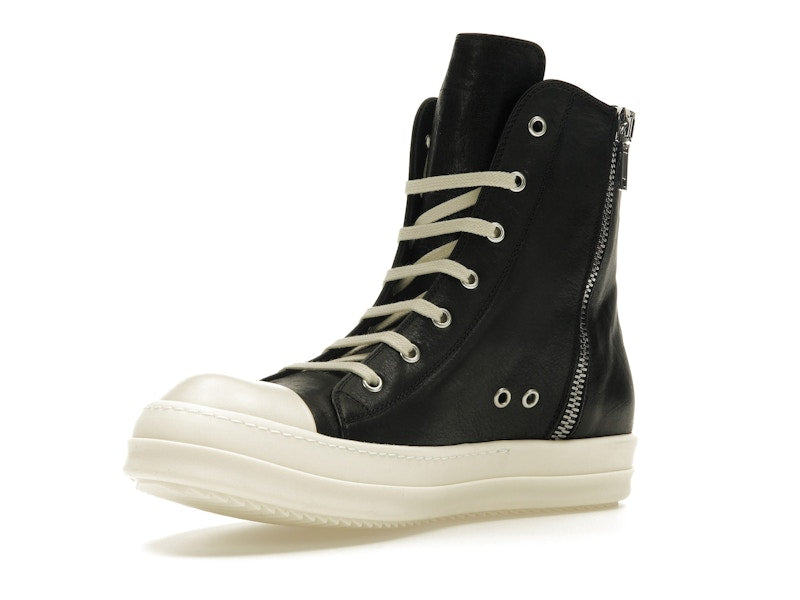 Rick Owens Lido High Sneaks Black Milk