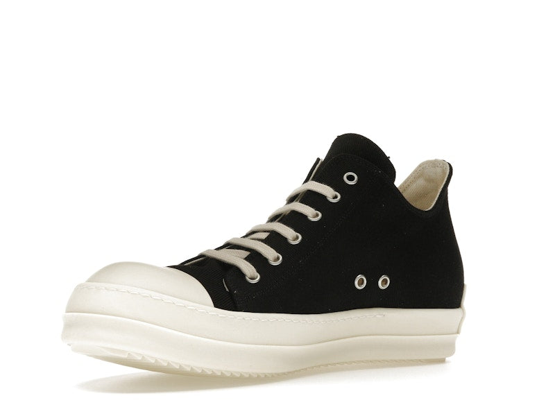 Rick Owens DRKSHDW Low Porterville Black Milk (Porterville Heel Tab)