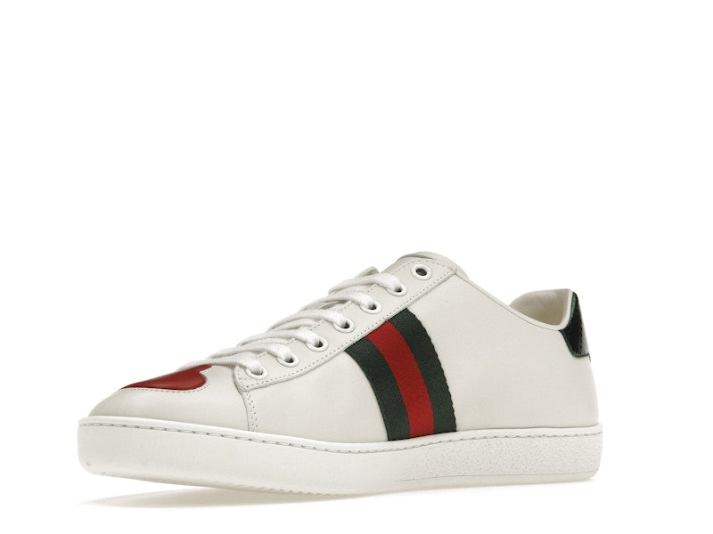 Gucci Ace Embroidered Hearts (Women's)