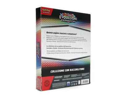 Pokémon Scarlet & Violet Prismastic Evolution Binder Collection (Italian)
