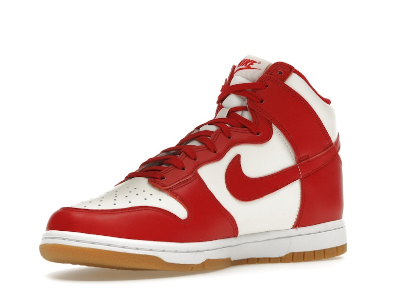 Nike Dunk High Sail Gym Red Gum (Women's)