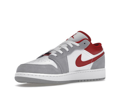 Jordan 1 Low SE Smoke Grey Gym Red (GS)