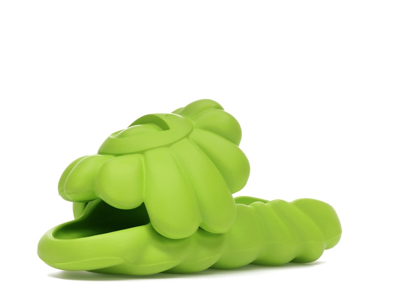 Takashi Murakami Ohana Full-Bloom Slide Lime Zest