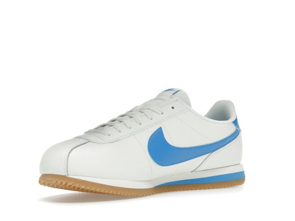 Nike Cortez Leather Sail Gum Yellow Light Photo Blue