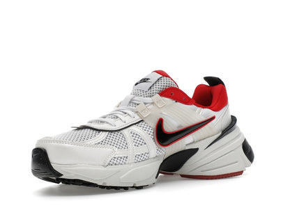 Nike V2K Run Metallic White University Red