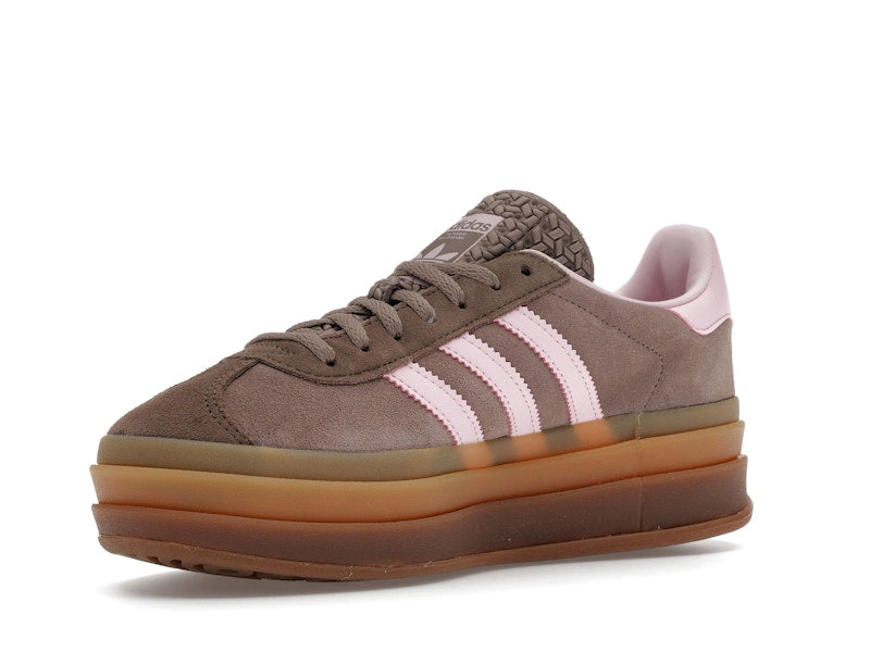 adidas Gazelle Bold Trace Brown Clear Pink (Women's)