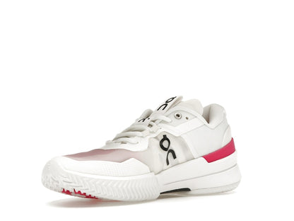 On The Roger Pro 2 Clay White Pink (Women's)