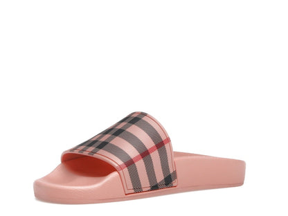 Burberry Furley Slides Vintage Check Pink (Women's)