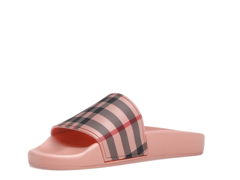 Burberry Furley Slides Vintage Check Pink (Women's)