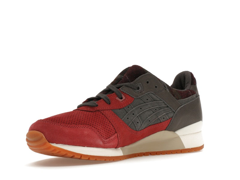 ASICS Gel-Lyte III OG Brisket Red Obsidian Grey