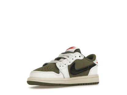 Jordan 1 Retro Low OG SP Travis Scott Medium Olive (PS)