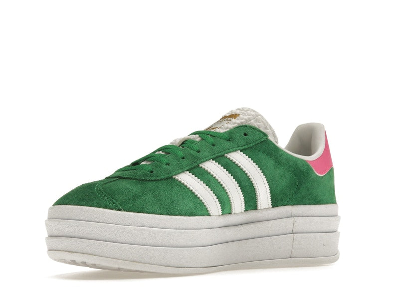 adidas Gazelle Bold Green Lucid Pink (Women's)