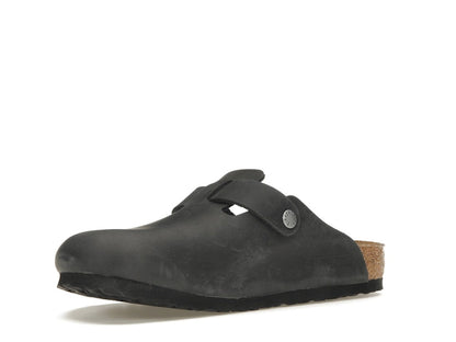 Birkenstock Boston Oiled Leather Black