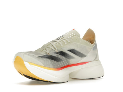 adidas Adizero Adios Pro 3 Ivory Core Black Crystal Sand