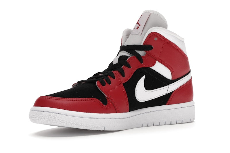 Jordan 1 Mid Gym Red Black (Women's)