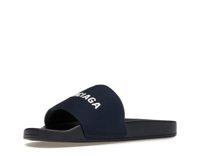 Balenciaga Pool Slide Navy