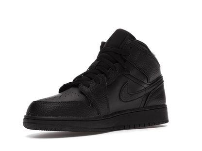 Jordan 1 Mid Black (GS)
