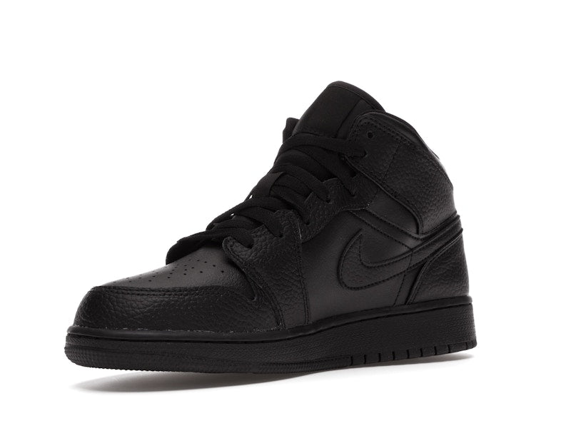 Jordan 1 Mid Black (GS)