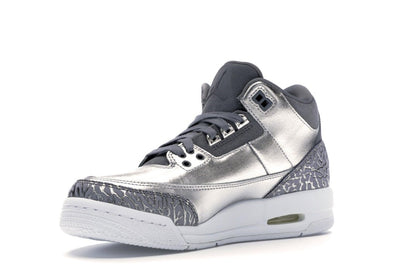 Jordan 3 Retro Premium Heiress Metallic Silver (GS)