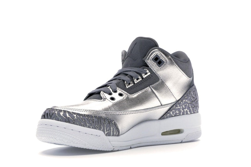 Jordan 3 Retro Premium Heiress Metallic Silver (GS)