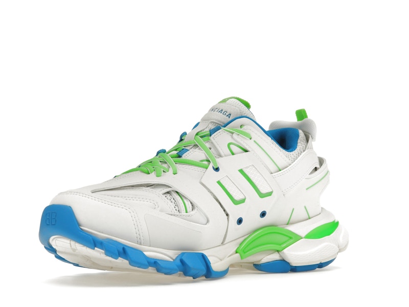 Balenciaga Track White Blue Green
