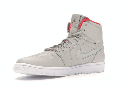 Jordan 1 Retro High Nouveau Pure Platinum Bright Crimson