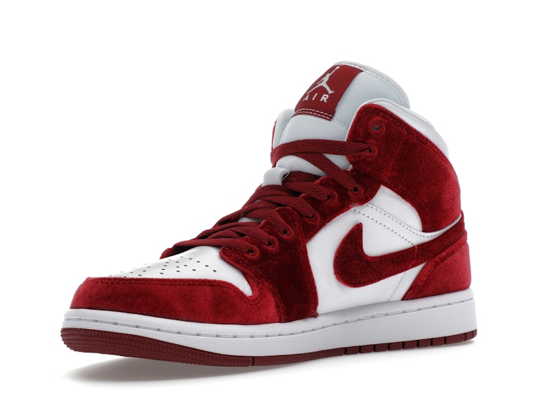 Jordan 1 Mid SE Red Velvet (Women's)