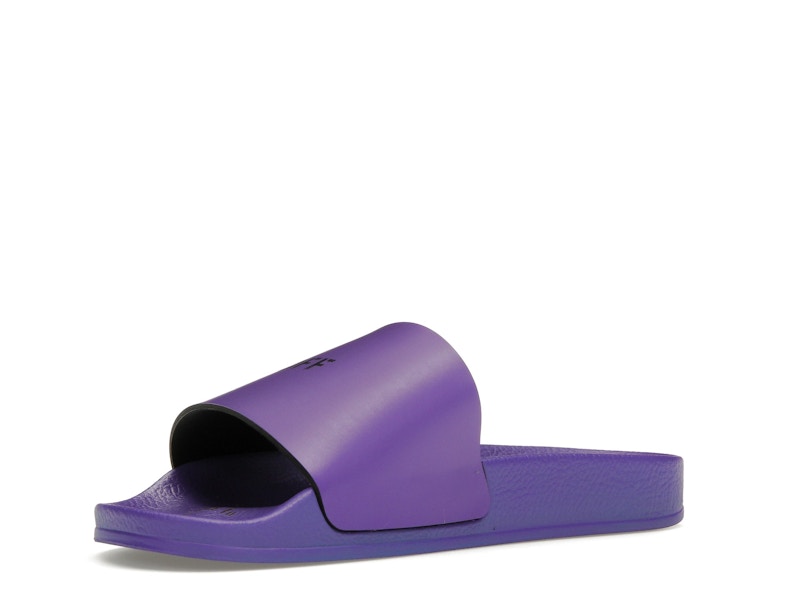 OFF-WHITE Off Stamp Slide Dark Violet Black (Women's)