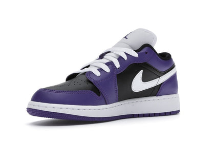 Jordan 1 Low Court Purple Black (GS)
