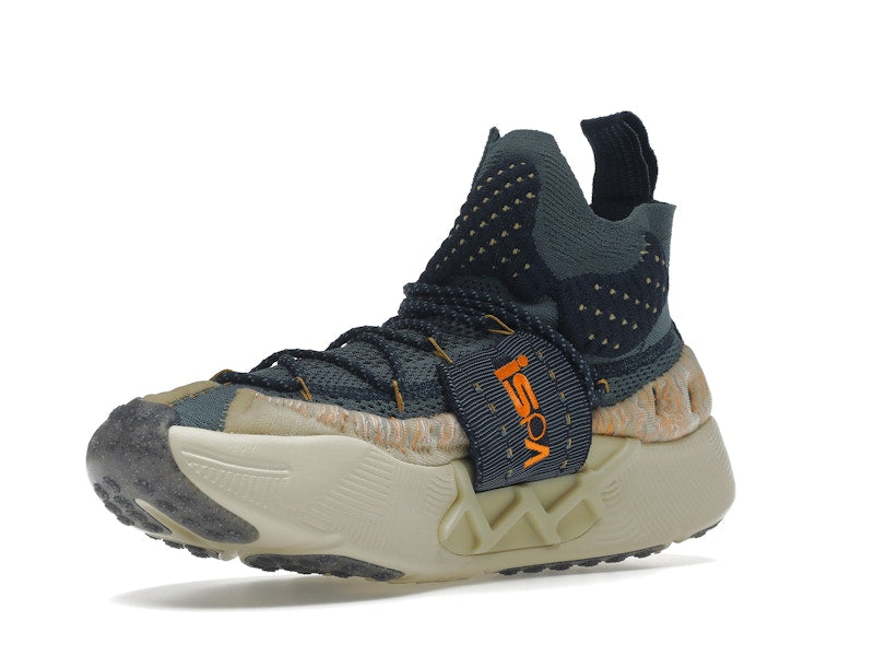 Nike ISPA Sense Flyknit Mineral Slate Magma Orange