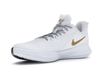 Nike Mamba Fury White Metallic Gold