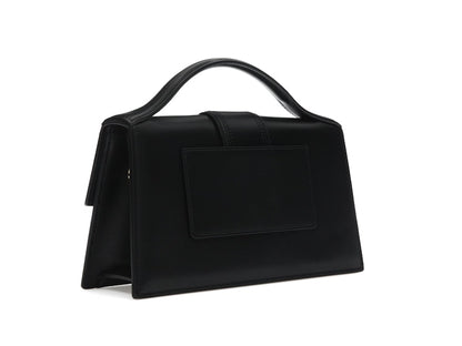 Jacquemus Le Grand Bambino Crossbody Strap Handbag Black
